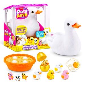 Pets Alive Mama Duck & Baby Duckling Surprise by ZURU Hatch Mystery Eggs! NEW